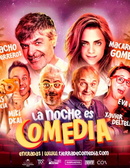 LA NOCHE ES COMEDIA